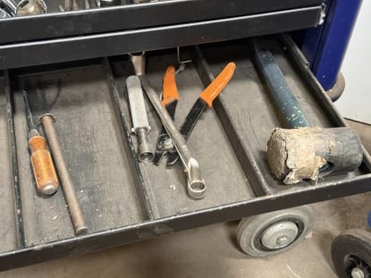 Two Workshop Trolleys with Contents - Image 8