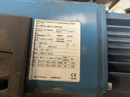 2 Electric Chain Hoists - Image 12
