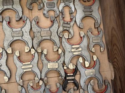 Lot of plug gauges + ring gauges - Image 16