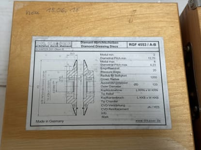 Posten Präzision  Diamant-Abrichtscheiben - Image 3
