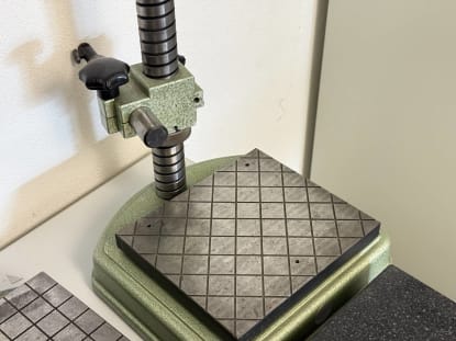 Two measuring stands + granite plate - Image 4