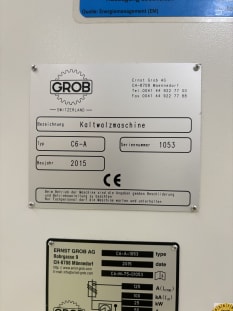GROB C6-A-1053 Kaltwalzmaschine - Image 12