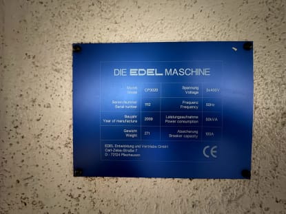 EDEL CP3020 5-Achs-Bearbeitungszentrum - Image 13