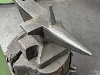 Blacksmith Anvil with Wooden Base - Image 7