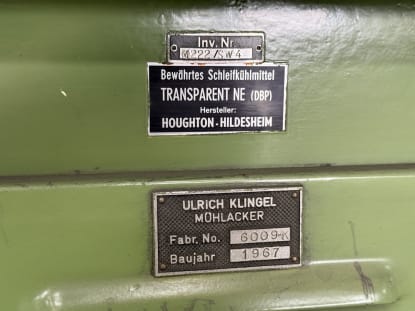 ULRICH KLINGEL drill grinding machine - Image 15