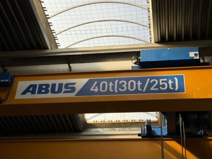 ABUS ZLK 40t / 30t / 25t Brückenkran - Image 3