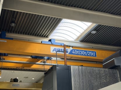 ABUS ZLK 40t / 30t / 25t Overhead Crane - Image 9