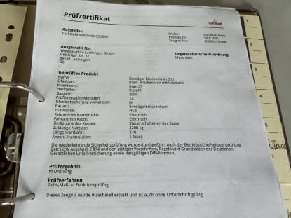 STAHL 3,2t Brückenkran - Image 12