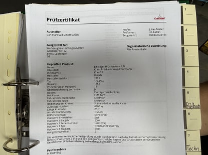 HAISCH 6,3 Brückenkran - Image 10