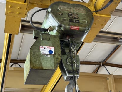 GIS 5515.01 Suspension Crane 1750 kg - Image 3
