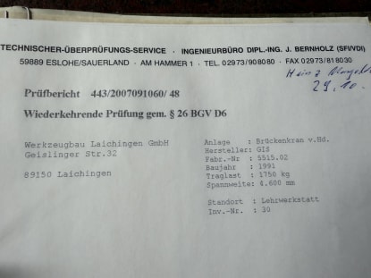 GIS 5515.92 Hängekran 1750 kg - Image 11