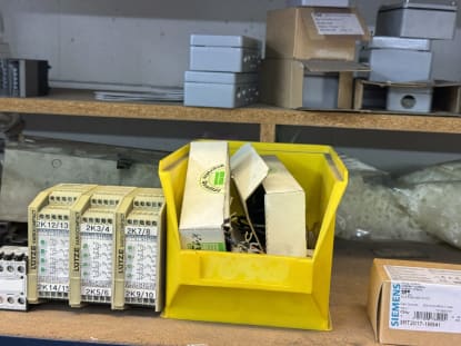 Posten Elektro-/Schaltschrankmaterial und elektrische Ersatzteile - Image 6