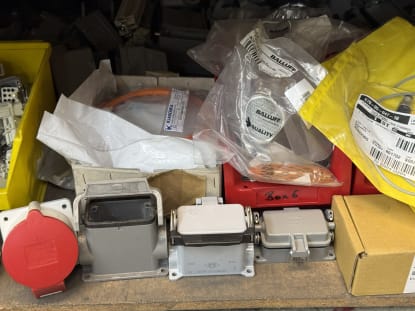 Lot of Electrical and Control Cabinet Components / Electrical Spare Parts - Image 48
