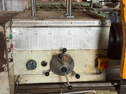 VDF-HEIDENREICH & HARBECK 630 Centre Lathe - Image 3