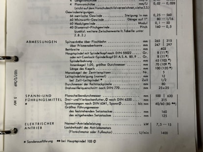 VDF-HEIDENREICH & HARBECK 630 Leit- und Zugspindeldrehmaschine - Image 15