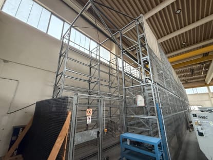 MANNESMANN DEMAG Automatisches Palettenregal / Siemens Steuerung in 2024