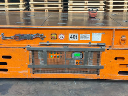 HUBTEX SFB 40 T Elektroplattformwagen Inkl. Fernbedienung und Batterieladegerät (FILON CLASSIC). - Image 2