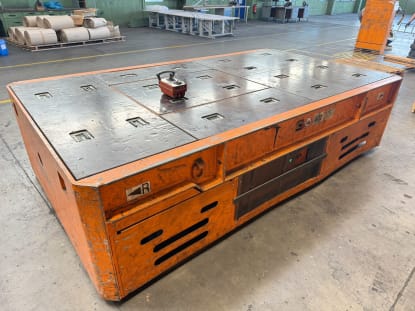 HUBTEX SFB 40 T Special Pallet Truck Incl. remote control and battery charger (FILON CLASSIC). - Image 15