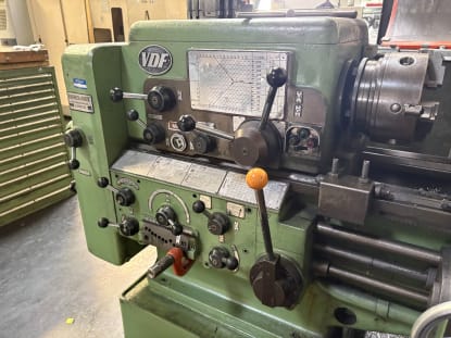 HEIDENREICH & HARBECK 18 RO Leit- und Zugspindeldrehmaschine