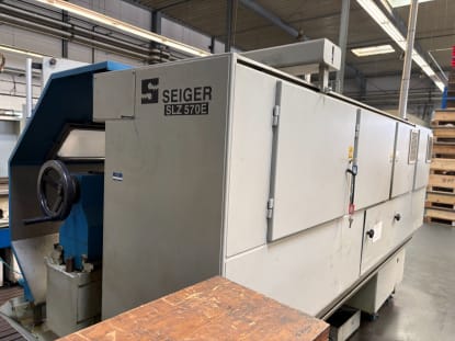 Seiger SLZ-570 E x 1500 Cycle-Heidenhain Controlled Lathe