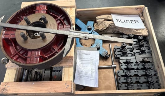 Seiger SLZ-570 E x 1500 Cycle-Heidenhain Controlled Lathe