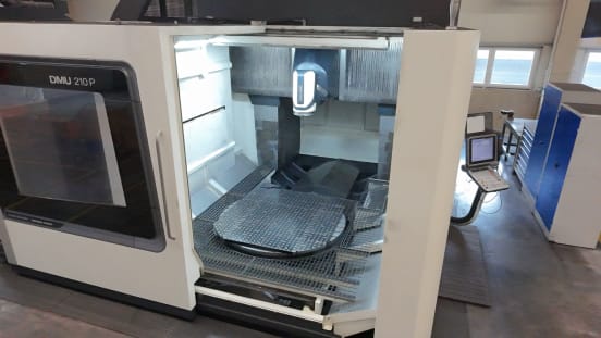 DMG 210 P - 5 axis universal machining center