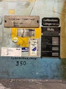 SCHULER P4 E2 SQ 1200 Mechanical Press