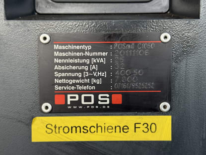 POS PosMill Typ C1050 Universal Milling Machine