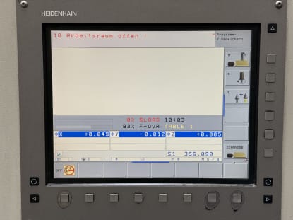 POS PosMill Typ 1100 Universalfräsmaschine