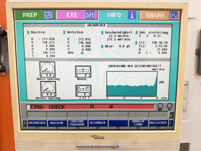CHARMILLES TECHNOLOGIES ROBOFIL 510 Wire EDM Machine