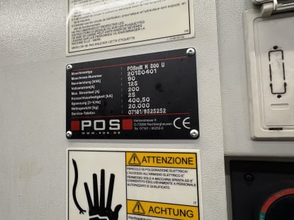 POS Posmill H800 U Universal Milling Machine