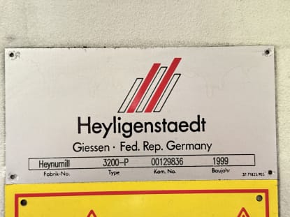 HEYLIGENSTAEDT Heynumill 3200-P CNC Portal Milling Machine