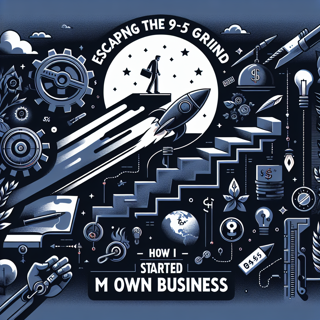 Escaping the 9-5 Grind: How I Started My Own Business