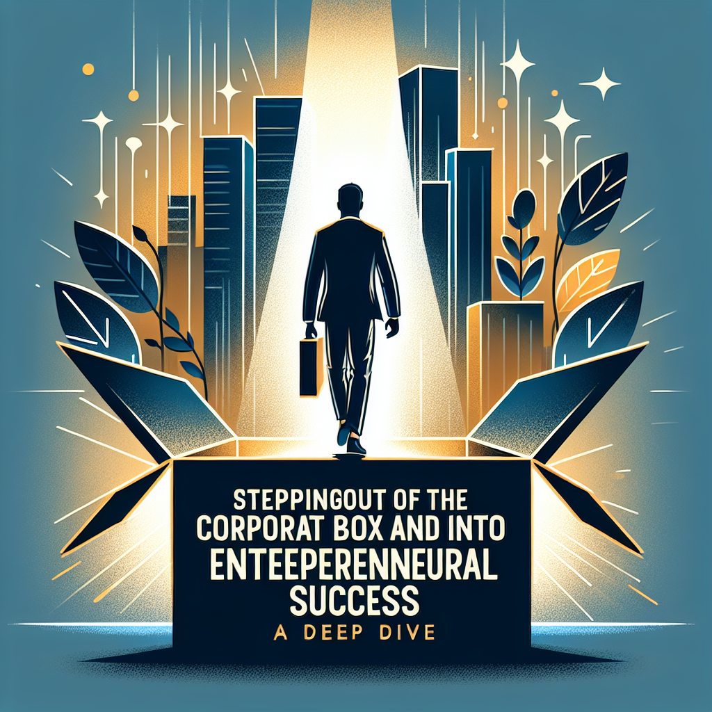 Stepping Out of the Corporate Box and Into Entrepreneurial Success: A Deep Dive