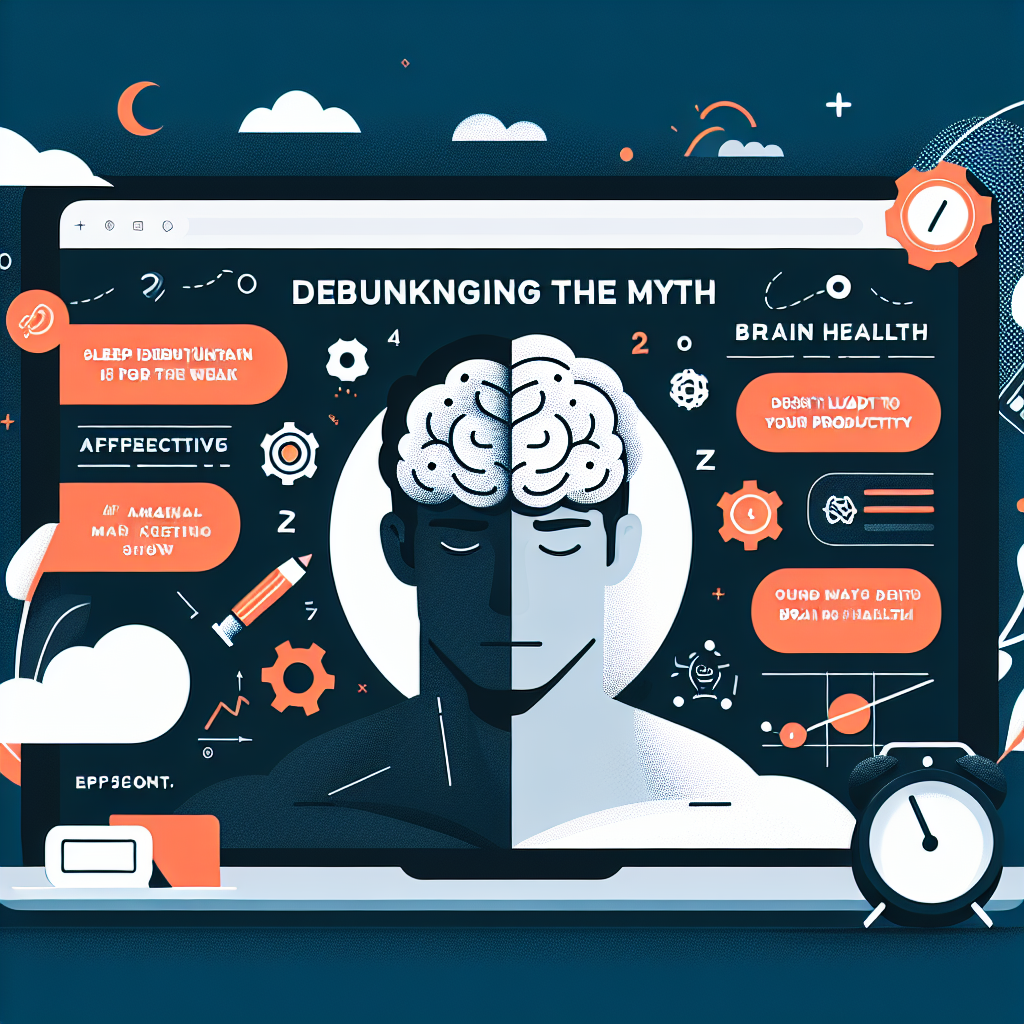 Debunking the Myth: 'Sleep Is for the Weak' and Its Impact on Your Brain Health