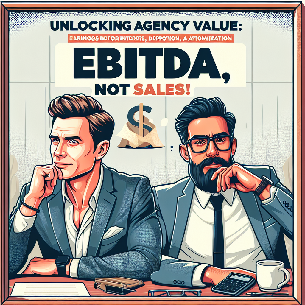 Unlocking Agency Value: EBITDA, Not Sales!