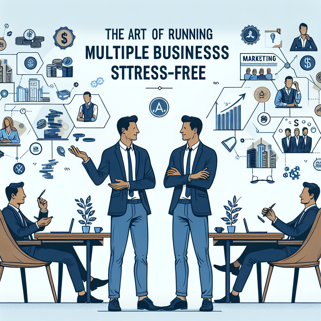 The Art of Running Multiple Businesses Stress-Free