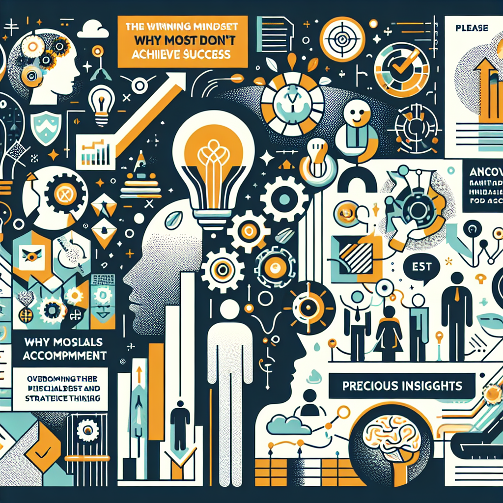 The Winning Mindset: Why Most People Don't Achieve Success