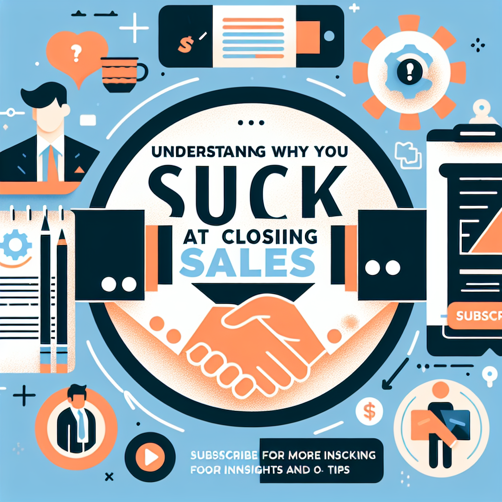 Understanding Why You Might Be Failing at Closing Sales