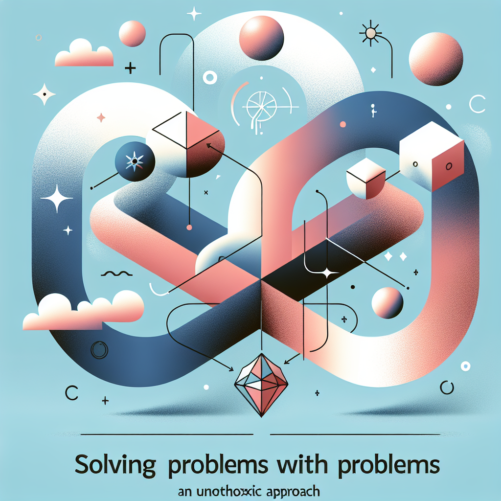 Solving Problems With Problems: An Unorthodox Approach