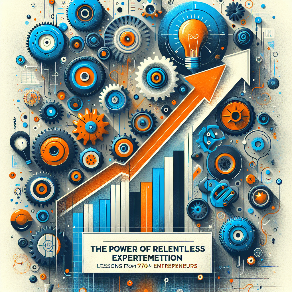 The Power of Relentless Experimentation: Lessons from 700+ Entrepreneurs