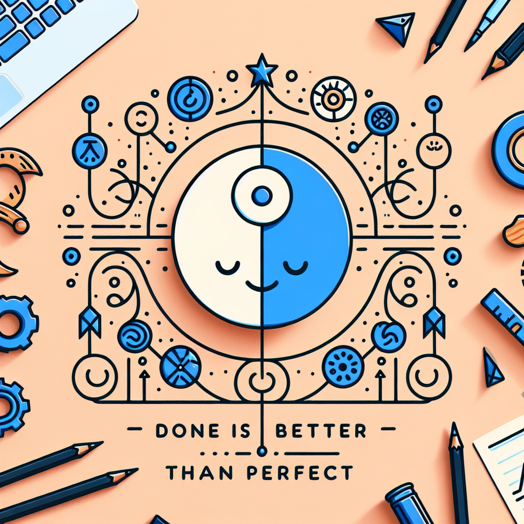 Embracing the Philosophy: Done is Better Than Perfect