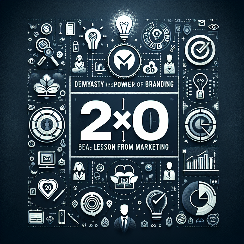 Demystifying the Power of Branding: A Lesson from Marketing