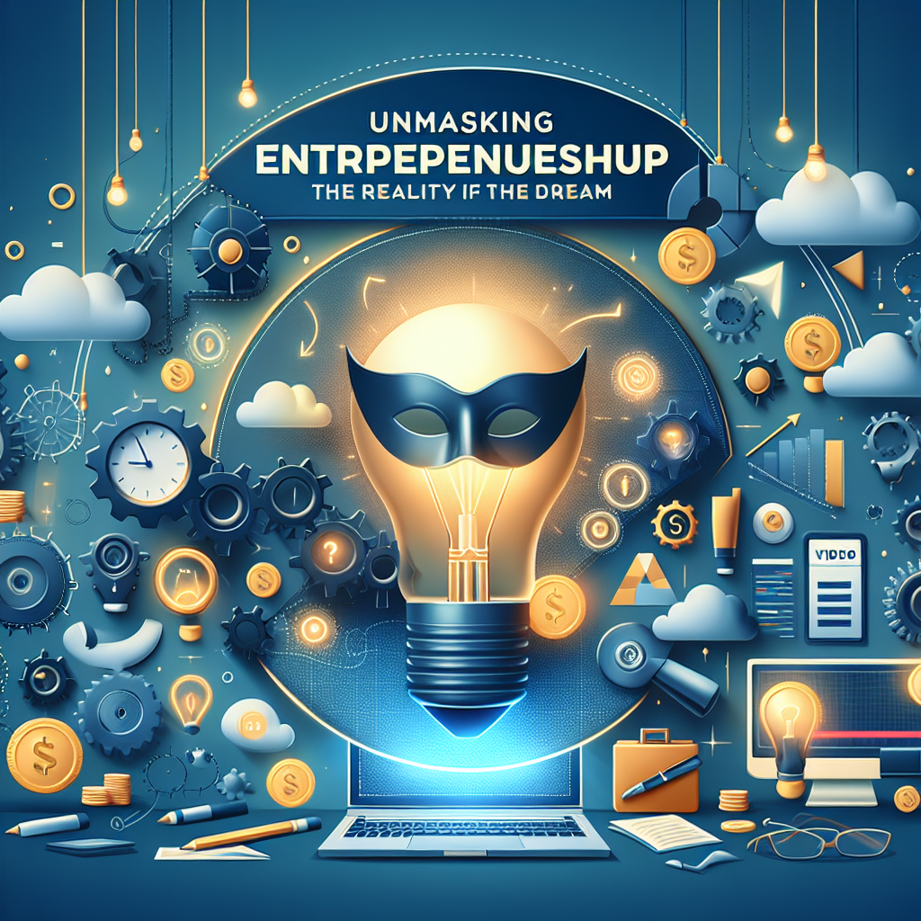 Unmasking Entrepreneurship: The Reality Behind the Dream