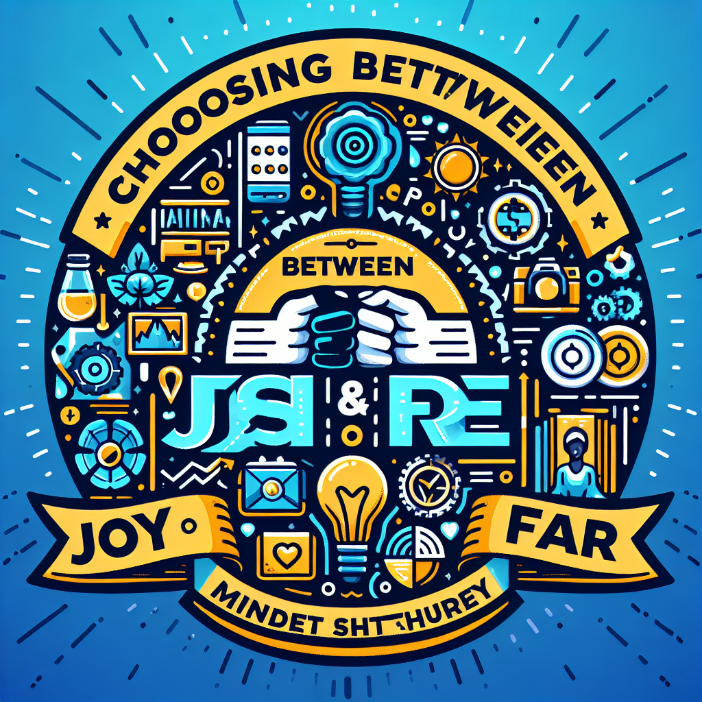 Choosing Between Joy and Fear: A Mindset Shift Journey