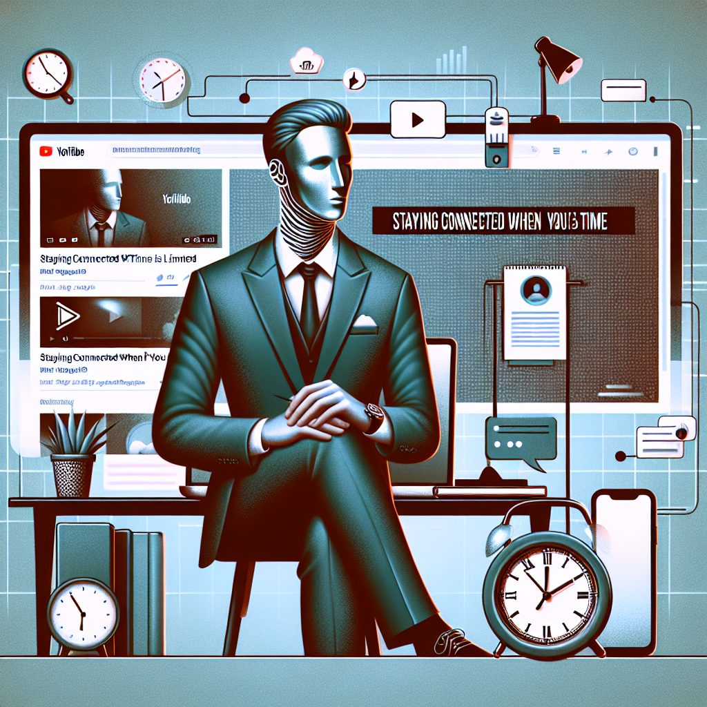 Staying Connected when Time is Limited: Insights from Chris Gray