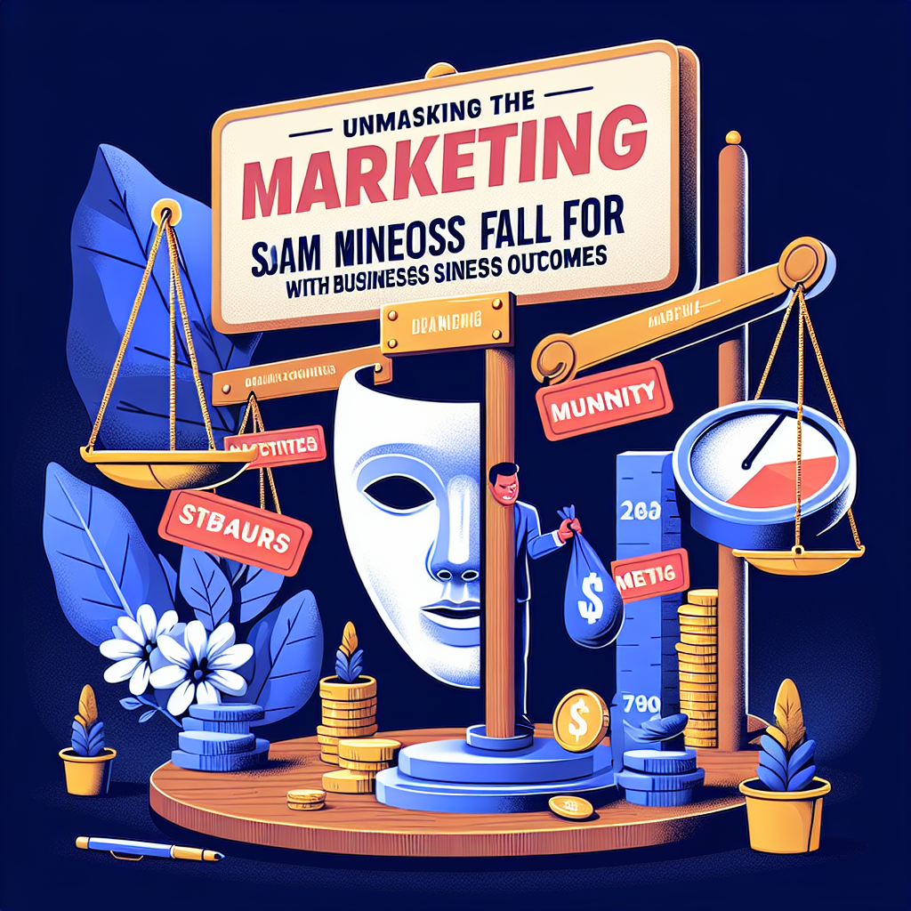 Unmasking the Marketing Scam Many Businesses Fall For
