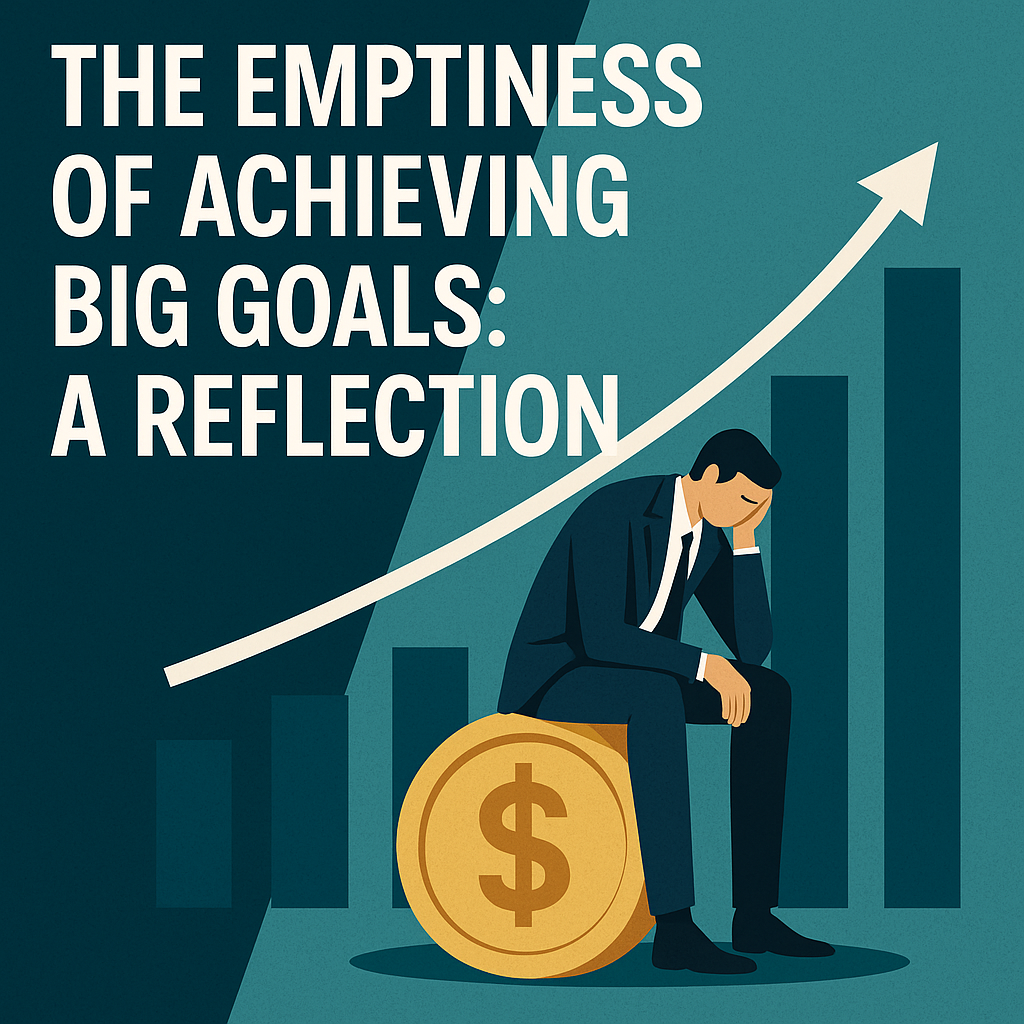 The Emptiness of Achieving Big Goals: A Reflection