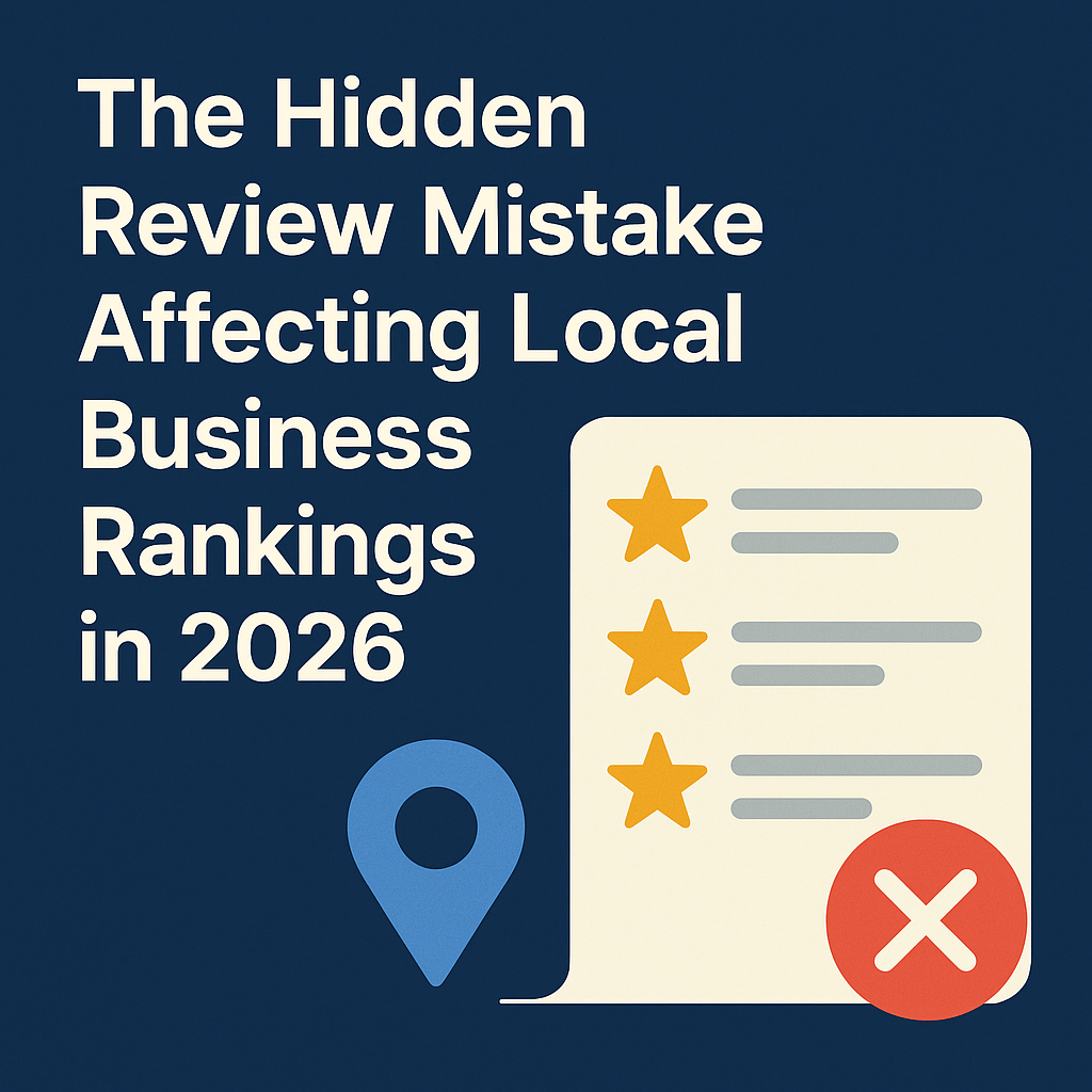 The Hidden Review Mistake Affecting Local Business Rankings in 2026