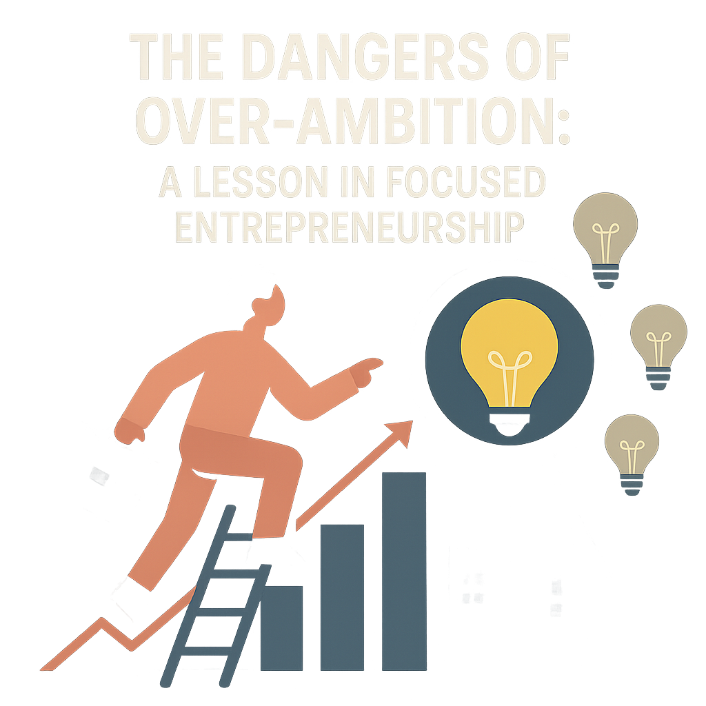 The Dangers of Over-Ambition: A Lesson in Focused Entrepreneurship